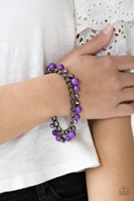Load image into Gallery viewer, Hold My Drink Purple Bracelet