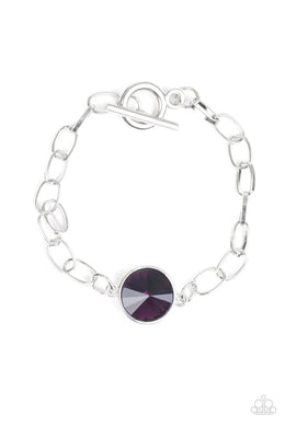All Aglitter Purple Bracelet