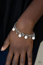 Load image into Gallery viewer, Country Club Chic White Bracelet