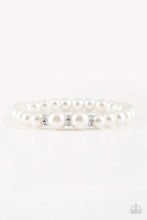 Load image into Gallery viewer, Radiantly Royal White Bracelet
