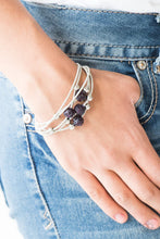 Load image into Gallery viewer, Marvelously Magnetic Purple Bracelet