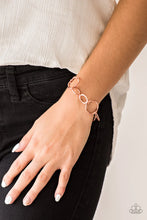Load image into Gallery viewer, Ring Up the Curtain Copper Bracelet