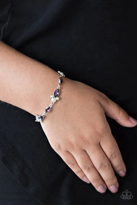 At Any Cost Purple Bracelet