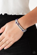 Load image into Gallery viewer, Downright Dressy Purple Bracelet