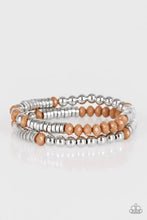 Load image into Gallery viewer, Downright Dressy Brown Bracelet