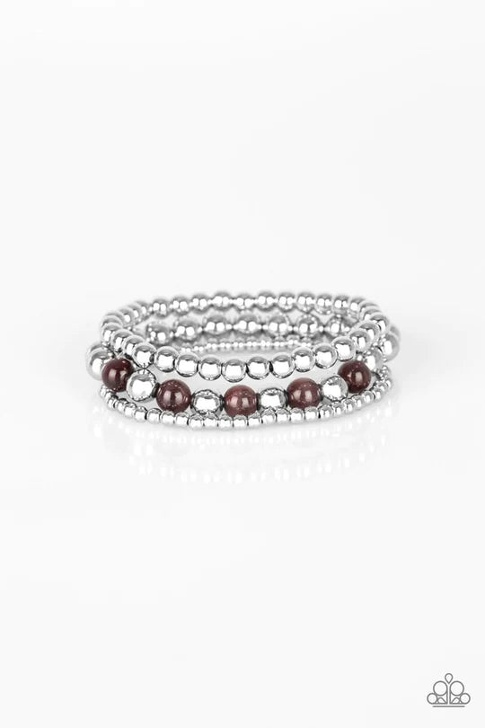 Always On the Glow Purple Bracelet