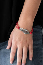 Load image into Gallery viewer, Faster Than Flight Red Bracelet