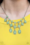 Load image into Gallery viewer, Mermaid Marmalade Green Necklace
