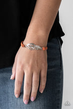 Load image into Gallery viewer, Faster Than Flight Orange Bracelet