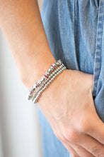 Load image into Gallery viewer, Let There Beam Light Pink Bracelet