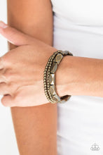 Load image into Gallery viewer, Metal Movement Brass Bracelet