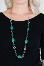 Load image into Gallery viewer, Shimmer Simmer Green Necklace