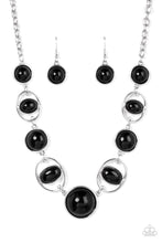 Load image into Gallery viewer, Eye of the Bead Holder Black Necklace