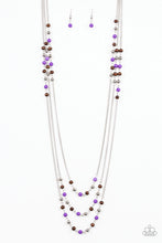 Load image into Gallery viewer, Seasonal Sensation Purple Necklace