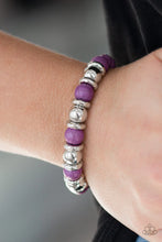 Load image into Gallery viewer, Across the Mesa Purple Bracelet