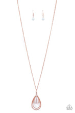 Load image into Gallery viewer, Teardrop Tranquility Copper Necklace