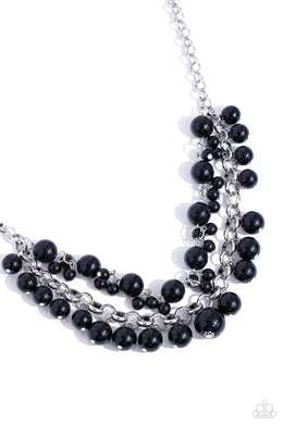 BALLROOM Service Black Necklace