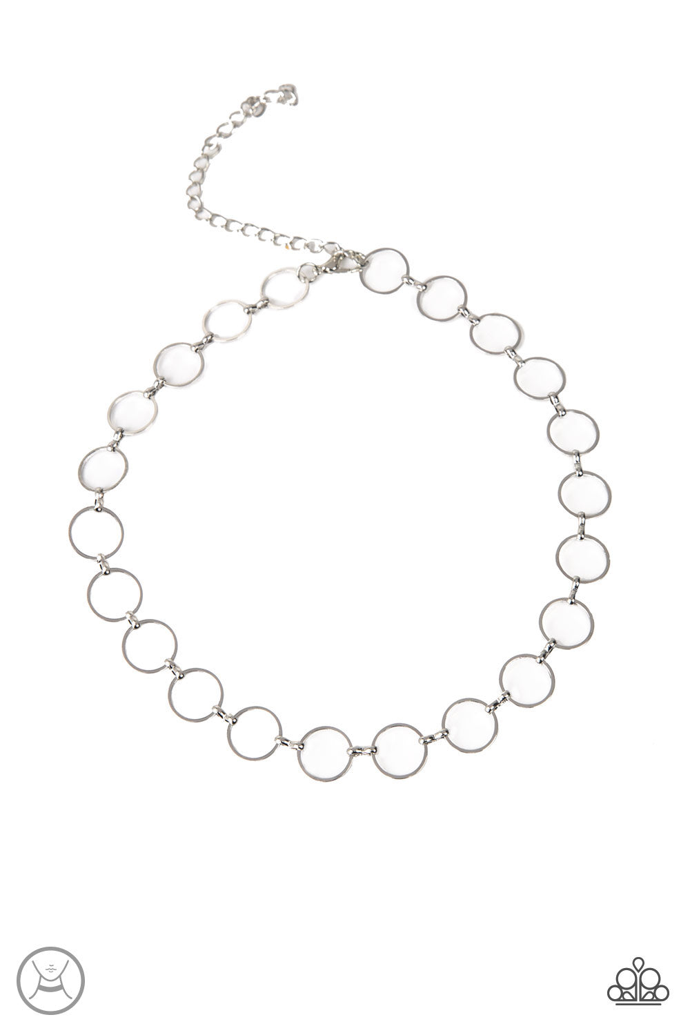 Metro Spunk Silver Choker