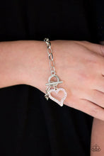 Load image into Gallery viewer, March to a Different Heartbeat Pink Bracelet