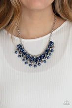 Load image into Gallery viewer, Champagne Dreams Blue Necklace
