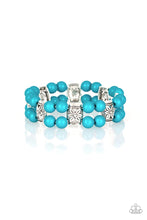 Load image into Gallery viewer, Daisy Debutante Blue Bracelet