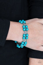 Load image into Gallery viewer, Daisy Debutante Blue Bracelet