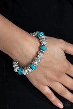 Load image into Gallery viewer, Live Life to the Color-fullest Blue Bracelet