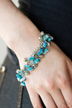 Load image into Gallery viewer, Plentiful Pebbles Blue Bracelet