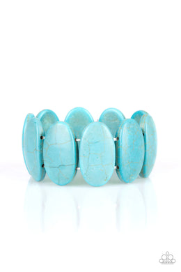 Dramatically Nomadic Blue Bracelet