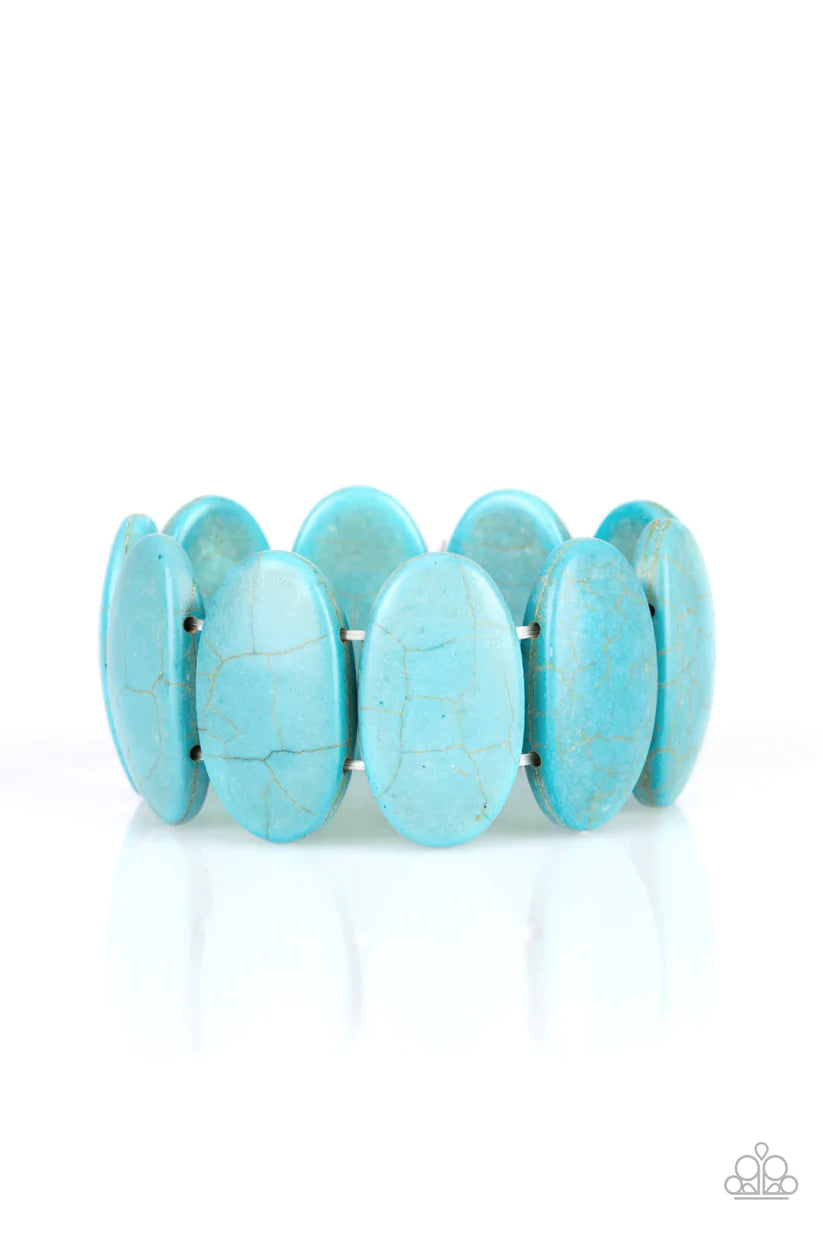 Dramatically Nomadic Blue Bracelet