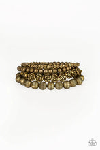 Load image into Gallery viewer, Rose Garden Gala Brass Bracelet