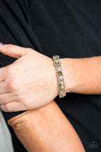 Load image into Gallery viewer, Born to Bedazzle Brown Bracelet