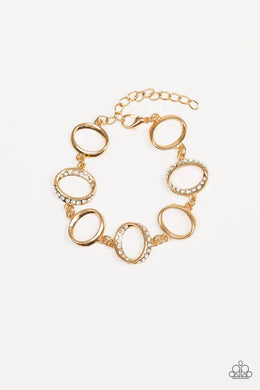 Beautiful Inside and Out Gold Bracelet