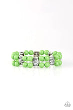 Load image into Gallery viewer, Daisy Debutante Green Bracelet