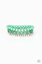 Load image into Gallery viewer, Globetrotter Glam Green Bracelet
