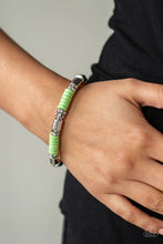 Load image into Gallery viewer, Whimsical Wanderer Green Bracelet