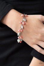 Load image into Gallery viewer, One of a Kind-Hearted Orange Bracelet
