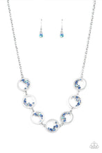 Load image into Gallery viewer, Blissfully Bubbly Blue Necklace