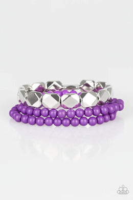Fiesta Flavor Purple Bracelet