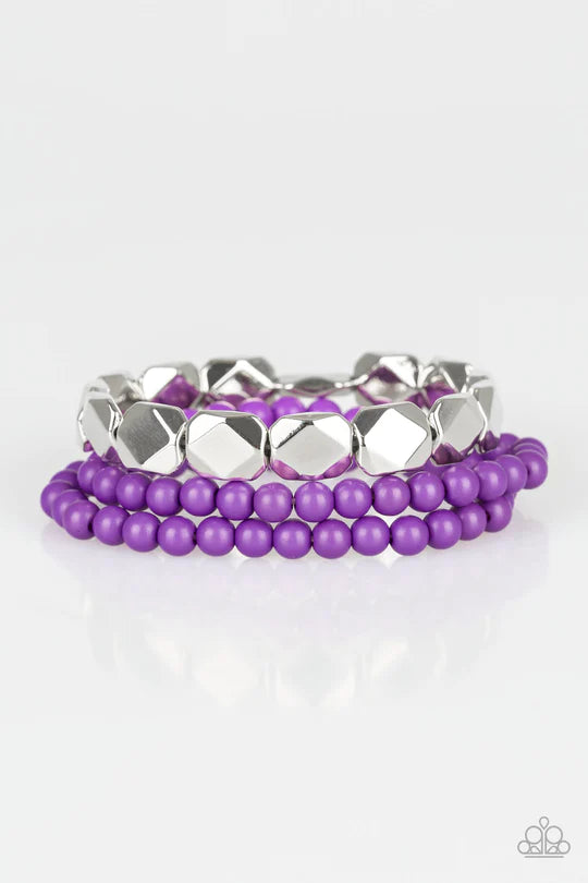 Fiesta Flavor Purple Bracelet