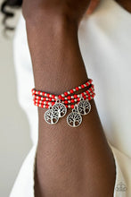 Load image into Gallery viewer, Plant a Tree Red Bracelet
