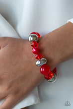 Load image into Gallery viewer, Ice Ice Breaker Red Bracelet