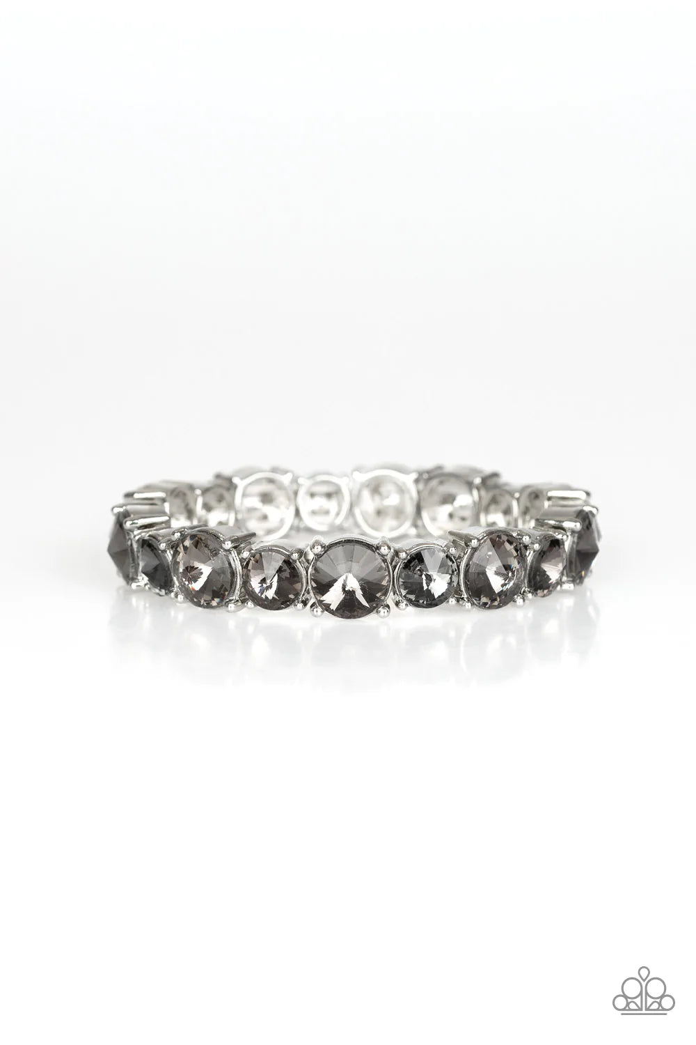 Born to Bedazzle Silver Bracelet