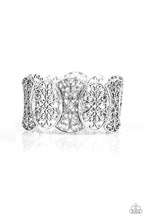Load image into Gallery viewer, Fancy Fashionista Silver Bracelet
