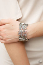 Load image into Gallery viewer, Fancy Fashionista Silver Bracelet