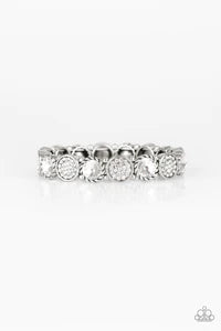Take a Moment to Reflect White Bracelet
