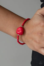 Load image into Gallery viewer, Eco Eccentricity Red Bracelet