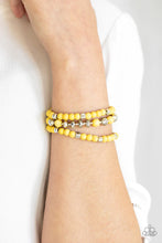 Load image into Gallery viewer, Mountain Artist Yellow Bracelet