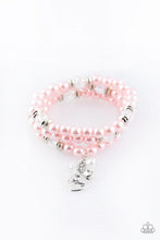 Load image into Gallery viewer, Mom Wow Pink Bracelet