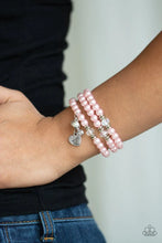 Load image into Gallery viewer, Mom Wow Pink Bracelet